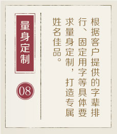 公主岭起名流程八